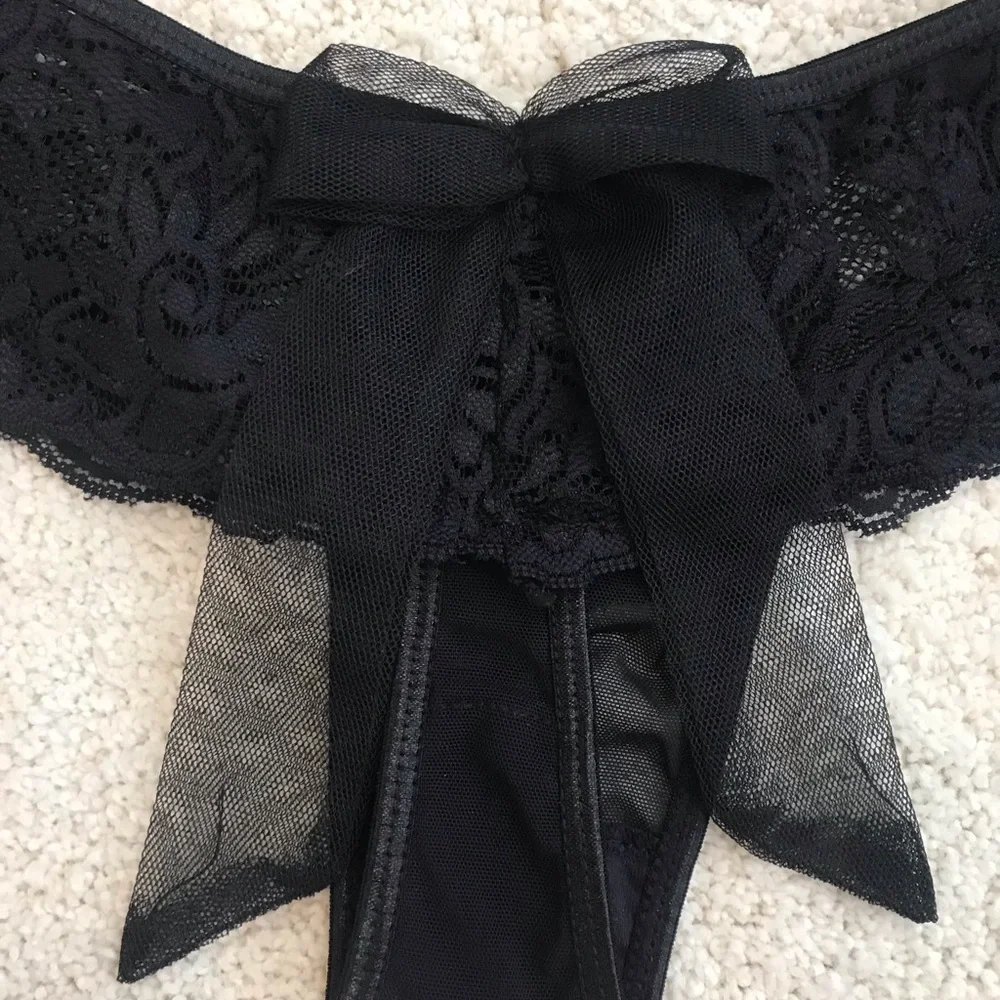 2 Frederick’s Lace Thongs - Picture 3 of 8